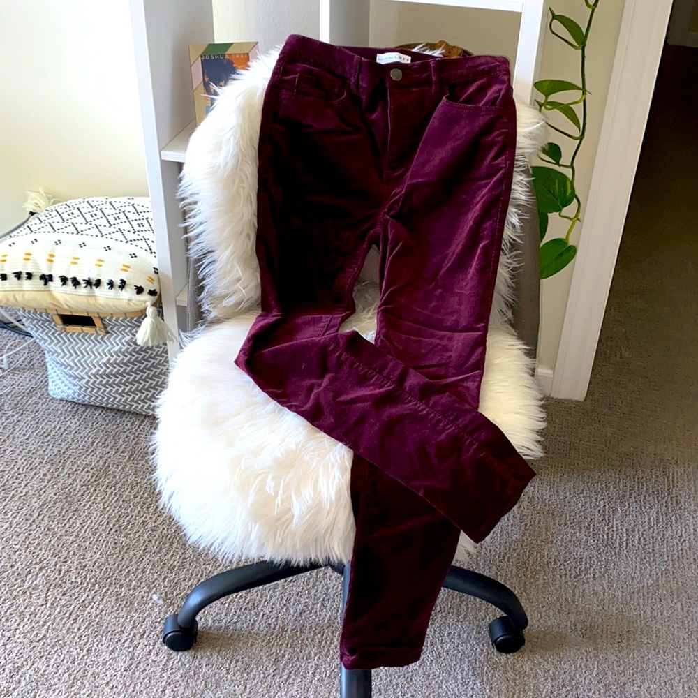 Loft corduroy skinny jean pants NEW